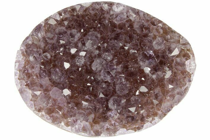 Sparkly Druzy Amethyst Cabochon - Artigas, Uruguay #186355
